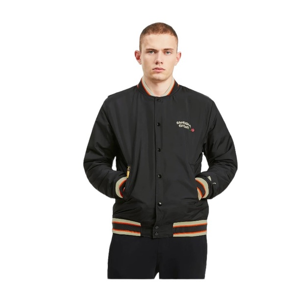 PUMA x Randomevent Men Large Puma Black Bomber NEW $180 - Picture 1 of 14